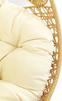 Fotele*KARE Design Fotel Wiszący Ibiza 120x209 Cm Naturalny