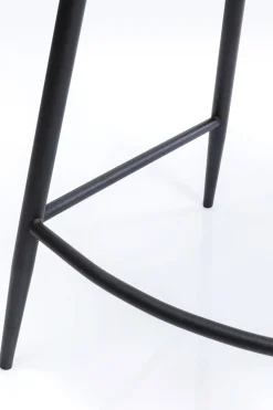 Hokery*KARE Design Hoker Aksamitny żółty Z Oparciem I Podłokietnikami 69 Cm