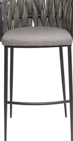 Hokery*KARE Design Hoker Cheerio 54x100 Cm Szary