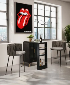 Hokery*KARE Design Hoker Cheerio 54x100 Cm Szary