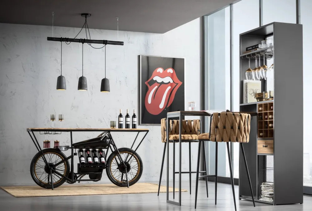 Hokery*KARE Design Hoker Cheerio 54x100 Cm żółty