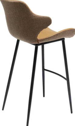 Hokery*KARE Design Hoker Enders 54x109 Cm Jasnobrązowy