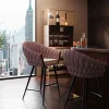 Hokery*KARE Design Hoker Knot 60x103 Cm Brązowy - Nogi Czarne