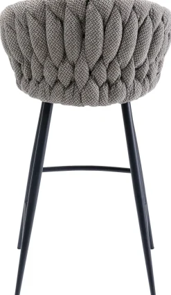 Hokery*KARE Design Hoker Knot 60x103 Cm Brązowy - Nogi Czarne