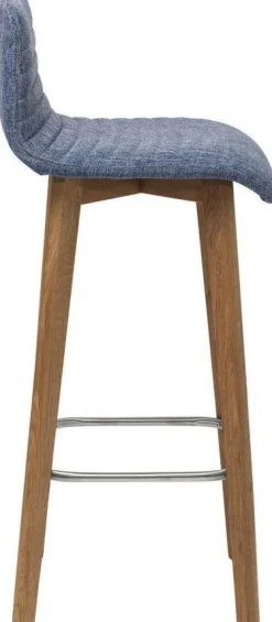 Hokery*KARE Design Hoker Lara 43x98 Cm Niebieski