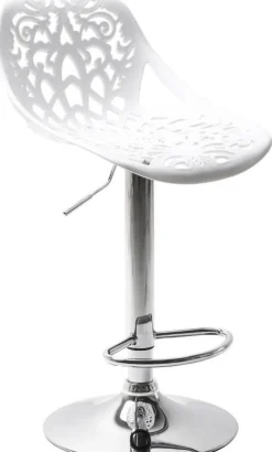 Hokery*KARE Design Hoker Ornament 45x107 Cm Biały