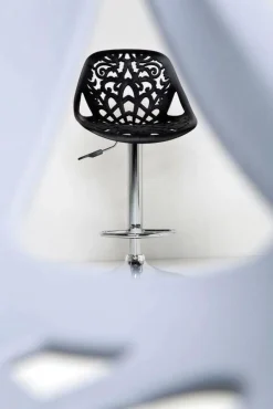 Hokery*KARE Design Hoker Ornament 45x107 Cm Biały