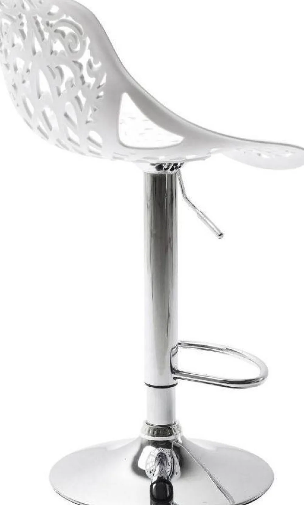 Hokery*KARE Design Hoker Ornament 45x107 Cm Biały
