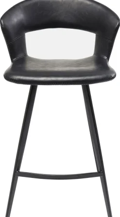 Hokery*KARE Design Hoker Reunion 53x91 Cm Czarny