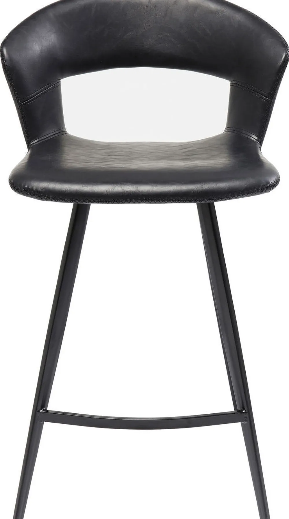 Hokery*KARE Design Hoker Reunion 53x91 Cm Czarny