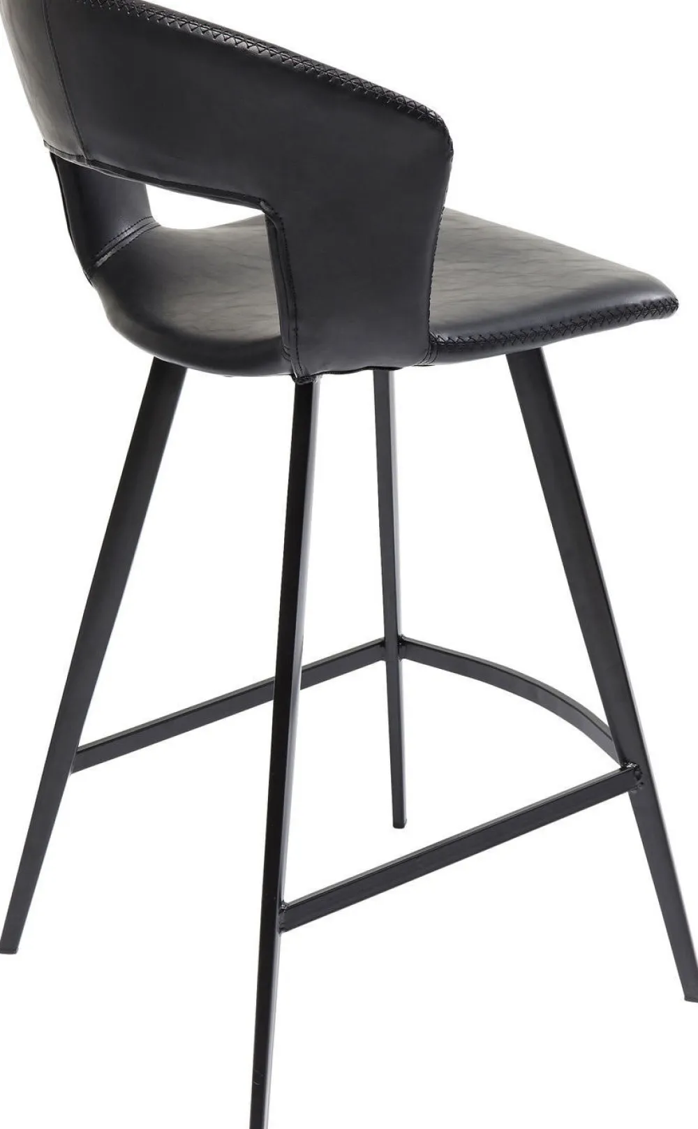 Hokery*KARE Design Hoker Reunion 53x91 Cm Czarny