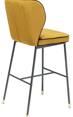 Hokery*KARE Design Hoker Stavanger 52x106 Cm Musztardowy