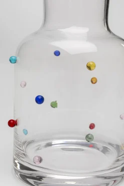 Zastawa Stołowa|Dzbanki*KARE Design Karafka Szklana Transparentna Wzór Kolorowe Kulki 755 Ml