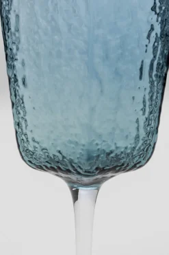 Zastawa Stołowa|Kieliszki*KARE Design Kieliszek Do Czerwonego Wina Szklany Niebieski 440 Ml 24 Cm