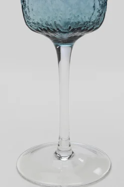 Zastawa Stołowa|Kieliszki*KARE Design Kieliszek Do Czerwonego Wina Szklany Niebieski 440 Ml 24 Cm