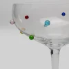 Zastawa Stołowa|Kieliszki*KARE Design Kieliszek Do Koktajli Szklany Z Kolorowymi Detalami 340 Ml