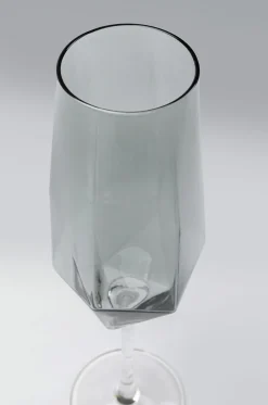 Zastawa Stołowa|Kieliszki*KARE Design Kieliszek Do Szampana Diamond Smoke 365 Ml Przydymiony