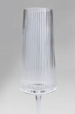 Zastawa Stołowa|Kieliszki*KARE Design Kieliszek Do Szampana Riffle 215 Ml