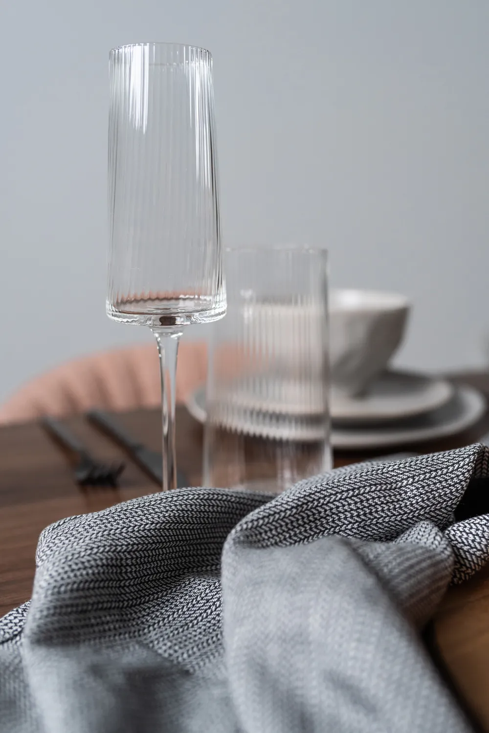Zastawa Stołowa|Kieliszki*KARE Design Kieliszek Do Szampana Riffle 215 Ml