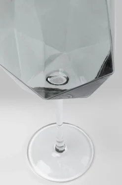 Zastawa Stołowa|Kieliszki*KARE Design Kieliszek Do Wina Diamond Smoke 660 Ml Przydymiony