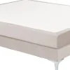 Łóżka*KARE Design Łóżko - Baza Benito 160x200 Cm Kremowe