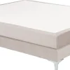 Łóżka*KARE Design Łóżko - Baza Benito 180x200 Cm Kremowe