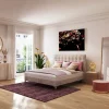 Łóżka*KARE Design Łóżko Benito Star 180x200 Cm Kremowe