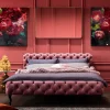 Łóżka*KARE Design Łóżko Desire 180x200 Cm Różowe