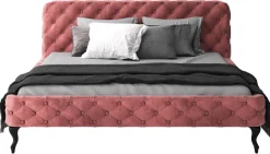 Łóżka*KARE Design Łóżko Desire 180x200 Cm Różowe