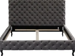 Łóżka*KARE Design Łóżko Desire 180x200 Cm Wysokie Szare