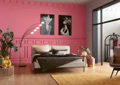 Łóżka*KARE Design Łóżko East Side 180x200 Cm Kremowe
