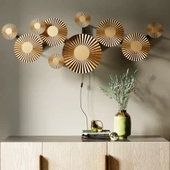 Komody*KARE Design Komoda Cesaro 160x75 Cm Naturalna - Blat Ceramika