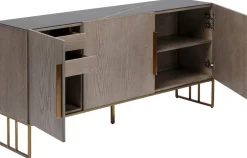 Komody*KARE Design Komoda Cesaro 160x75 Cm Naturalna - Blat Ceramika