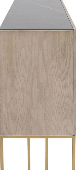 Komody*KARE Design Komoda Cesaro 160x75 Cm Naturalna - Blat Ceramika