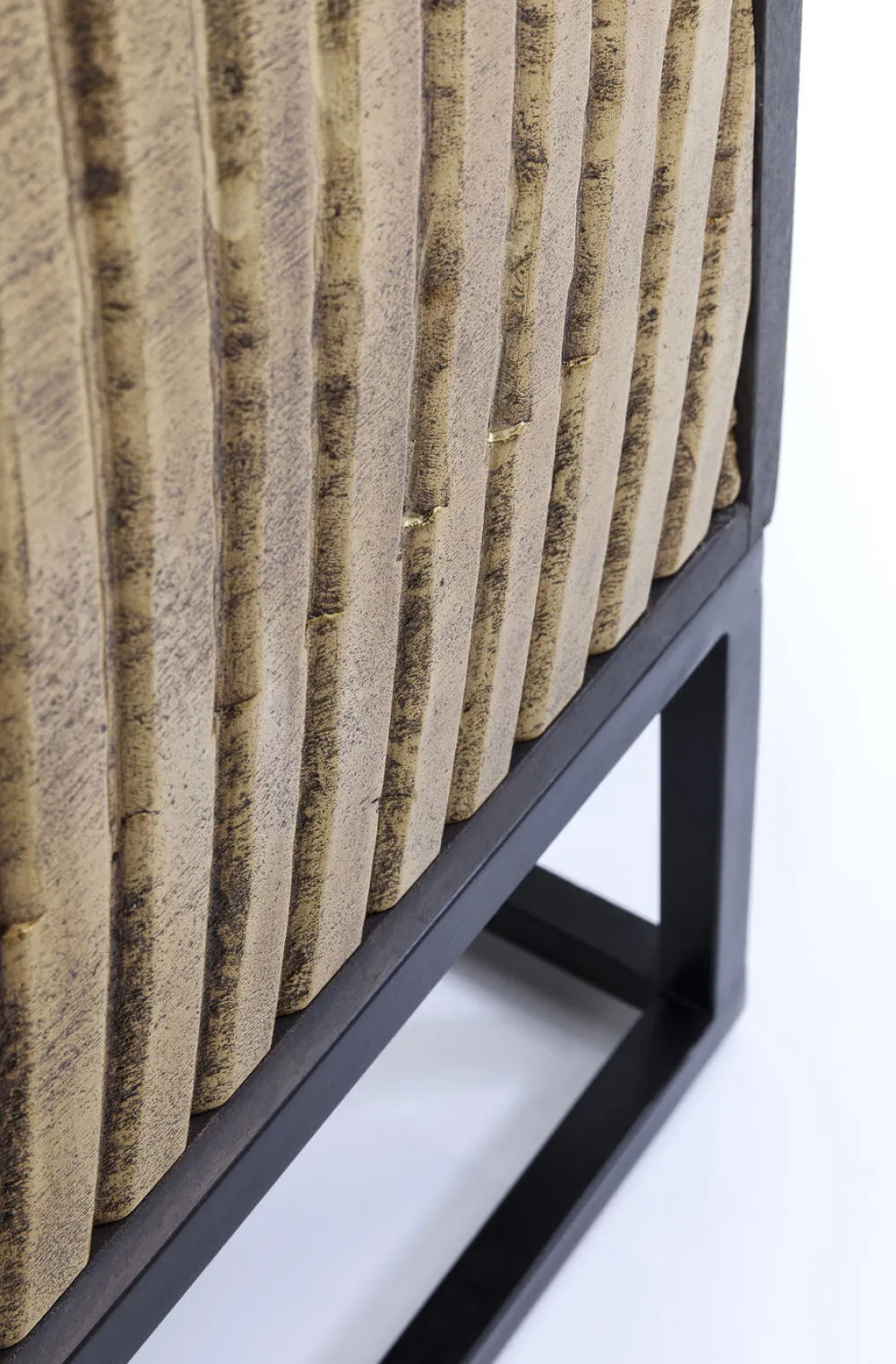 Komody*KARE Design Komoda Circulo 120x150 Cm Czarno-złota
