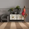 Komody*KARE Design Komoda Credenza 150x80 Cm Czarna