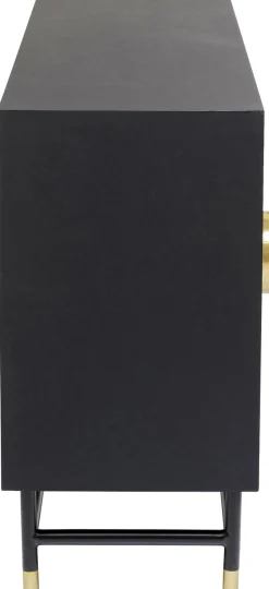 Komody*KARE Design Komoda Credenza 150x80 Cm Czarna