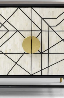 Komody*KARE Design Komoda Credenza 150x80 Cm Czarna