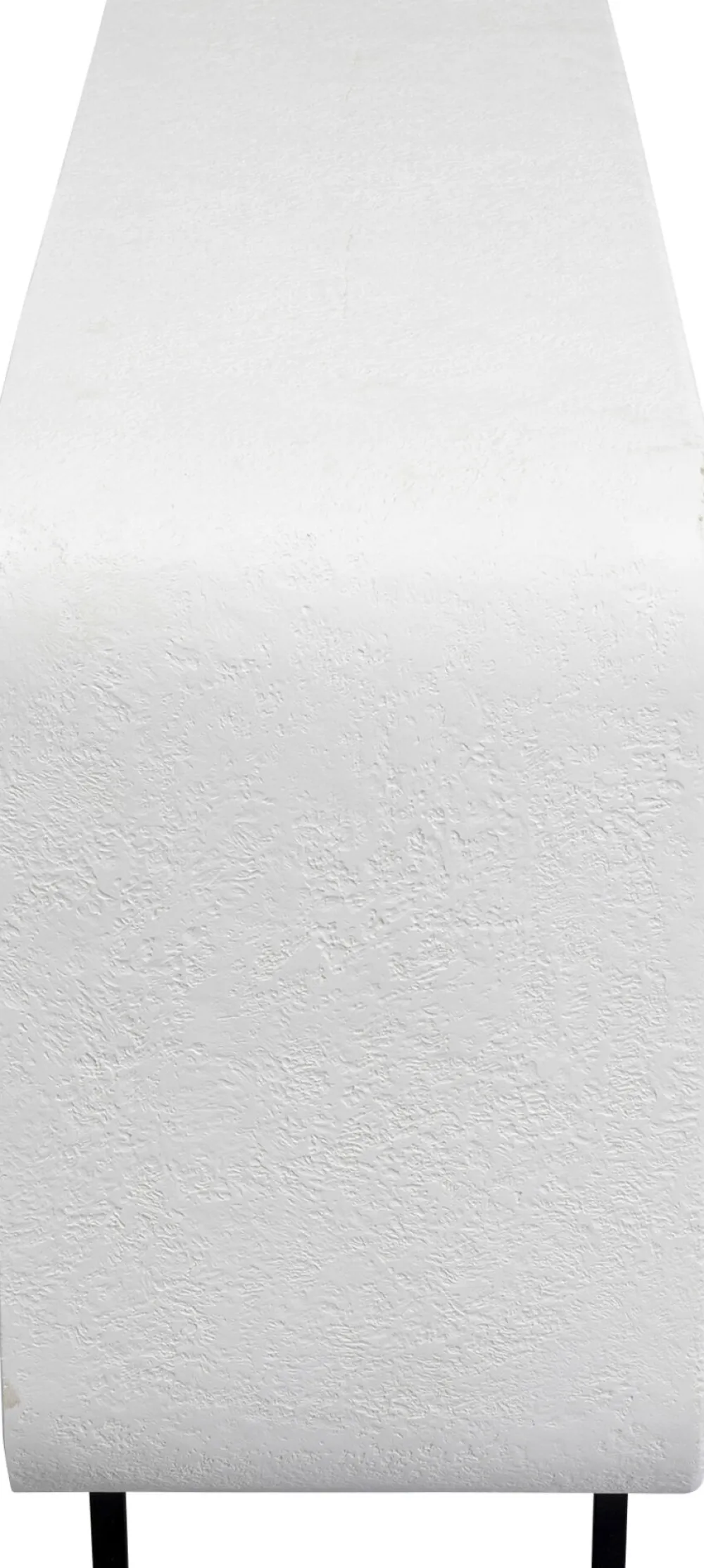 Komody*KARE Design Komoda 3-drzwiowa Biała Skandynawska Drewno I MDF Nogi Czarne 160x75 Cm