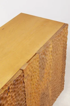 Komody*KARE Design Komoda 3-drzwiowa Do Salonu Drewno Mango Ręczne Wykonanie 160x75 Cm