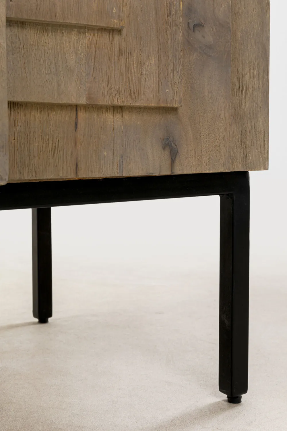 Komody*KARE Design Komoda 5-drzwiowa Rustykalna Z Drewna Mango 184x76 Cm