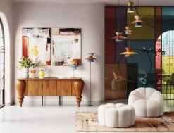 Komody*KARE Design Komoda 3-drzwiowa Z Litego Drewna Mango 200x88 Cm