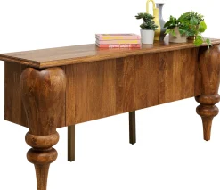 Komody*KARE Design Komoda 3-drzwiowa Z Litego Drewna Mango 200x88 Cm