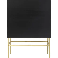 Komody*KARE Design Komoda Electro 100x140 Cm Czarna