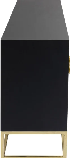 Komody*KARE Design Komoda Electro 160x80 Cm Czarno-biała