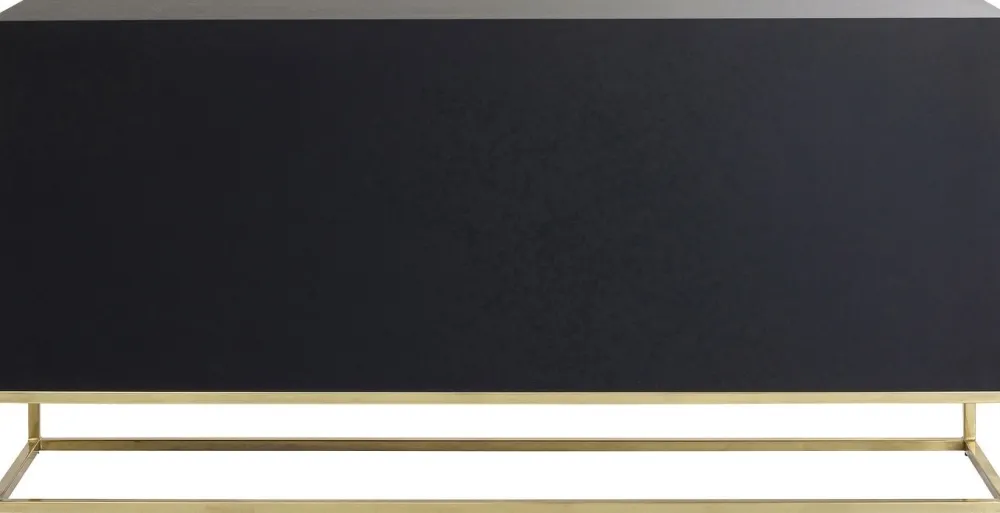 Komody*KARE Design Komoda Electro 160x80 Cm Czarno-biała