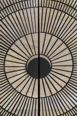 Komody*KARE Design Komoda Eye Of Tiger 115x78 Cm Mango