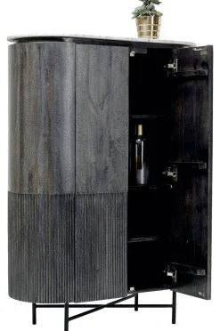 Komody*KARE Design Komoda Glenn 100x138 Cm Ciemnoszara