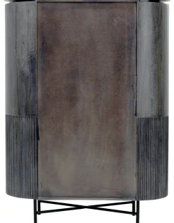 Komody*KARE Design Komoda Glenn 100x138 Cm Ciemnoszara