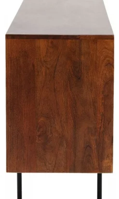 Komody*KARE Design Komoda Grooves 164x79 Cm Brązowa Mango